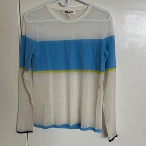 Diane Von Furstenberg Cream Top